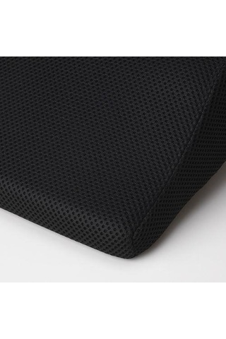 Sandalye Bel Yastığı Siyah 31x23 CM