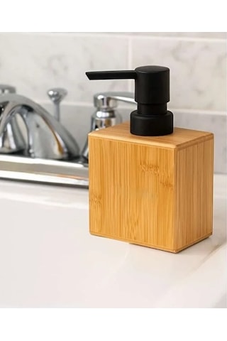 Periboia Büyük Ahşap Sıvı Sabunluk Diğer