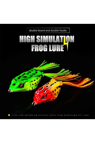 Neevoyu Yüzen Kurbağa Yem Seti - Tuzlu/tatlı Su Balıkçılığı İçin Yapay Yemler