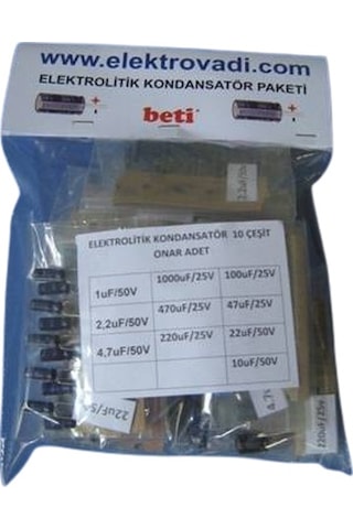 Elektrolitik Kondansatör Paketi