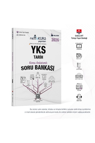 Nettekurs Yayınları Yks Tarih Konu Anlatımlı Akıllı Soru Bankası