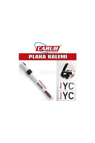 Plaka Boyama Kalemi Carub Siyah