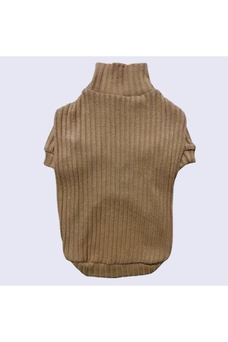 Gedyco Bej Basic Küçük Irk Köpek Sweatshirtü