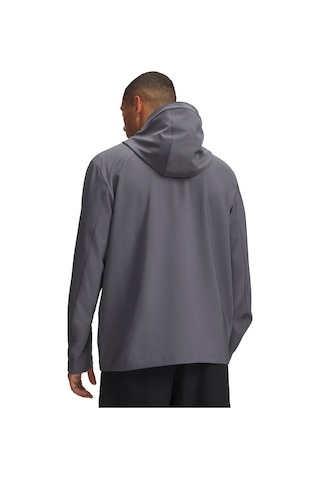 Under Armour Unstoppable Woven Erkek Gri Kapüşonlu Ceket