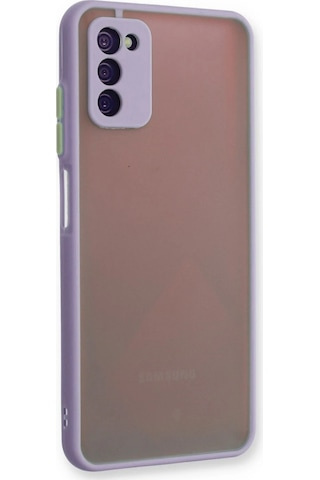 Cosmotex Newface Samsung Galaxy Uyumlu A03s Kılıf Montreal Silikon Kapak - Mor