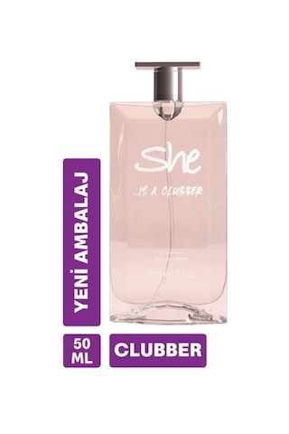 She is a Clubber Kadın Parfüm EDT 50 ML