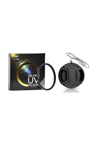 67mm Xs-pro Slim Ultra Viole Koruyucu Uv Filtre + Lens Kapağı Kapak