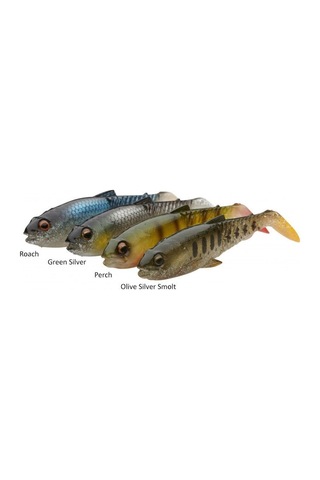 Savage Gear Craft Cannibal Paddletail 8.5 Cm 7 Gr Clear Water Mix (535781621)