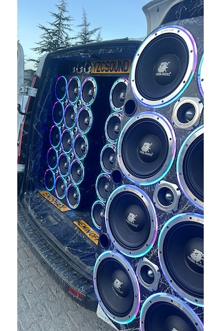 25 Cm Midbass 450 Rms
