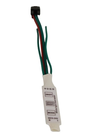 5-24v Mini Tek Renk Yürüyen Pixel Şerit Led Kontrol Devresi Ws2811 Su Akan Pixel Led Şerit Işık Denetleyici