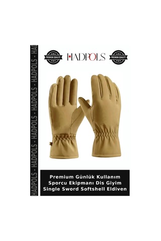 Hadpols Premium Günlük Kullanım Sporcu Ekipmanı Dis Giyim Single Sword Softshell Eldiven Çok Renkli