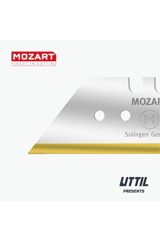 Mozart Blades 90975.065 Tin Kaplama 60mm Trapezoid 100 Adet Bıçak