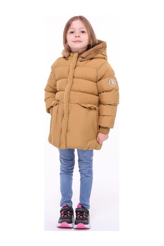 Benitto Kids Kız Bebek Çocuk Mont 51284-kahve Kahve