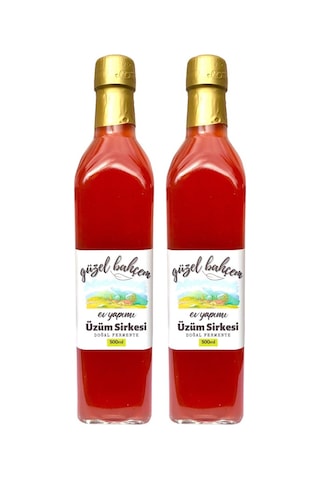 Güzel Bahçem Üzüm Sirkesi 2 x 500 ML