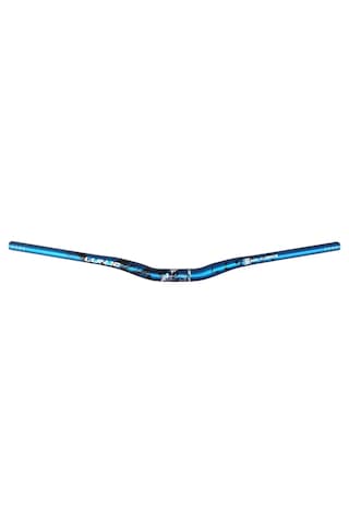Lunje Alüminyum 31.8 780 Mm Riser Mtb Gidon Bisiklet Gidonu Mavi Siyah Mavi - Siyah