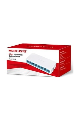 Mercusys MS108 8 Port MegaBit Yönetilemez Masaüstü Switch