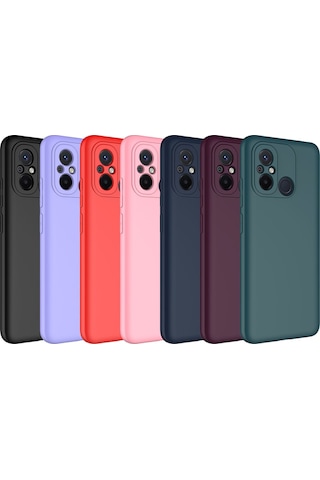 Noktaks - Xiaomi Uyumlu Xiaomi Redmi 12c - Kılıf İçi Kadife Koruyucu Mara Lansman Kapak - Lacivert