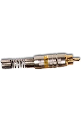 Climb Ast 75 Rca Konnektör - Altın Kaplama, Yaylı Kablo Koruma
