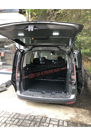 2025 Volkswagen Caddy 3d Kauçuk Kokusuz Bagaj Havuzu