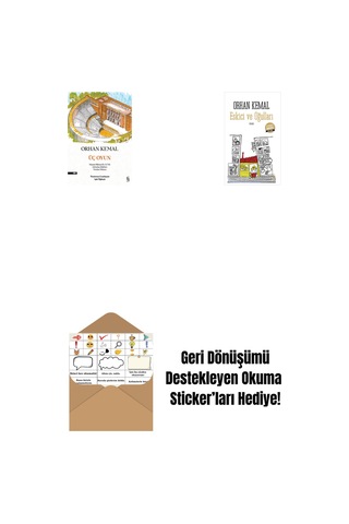 Üç Oyun + Eskici Ve Oğulları Midi Boy + Okuma Sticker'ları