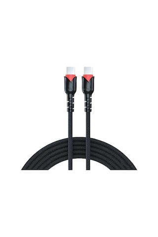 Syrox C130t Pd 30w Type-c Type-c Hasir 120 Cm Hizli Şarj Ve Data Kablosu