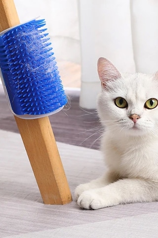 Thentech Kedi Kaşınma Aparatı Duvara Koltuğa Masaya Sabitlenebilir Kedi Kaşınma Sürtünme Aparatı
