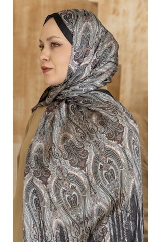 Locella 75 X 180 - İdol İpek Şal-5014-04933 - 75 X 180 / Siyah Siyah
