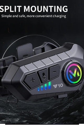 Y10 Kask Kulaklık Bluetooth Motosiklet Kulaklık 5,3 Bluetooth Intercom Motorsiklet Kulaklık 14166466