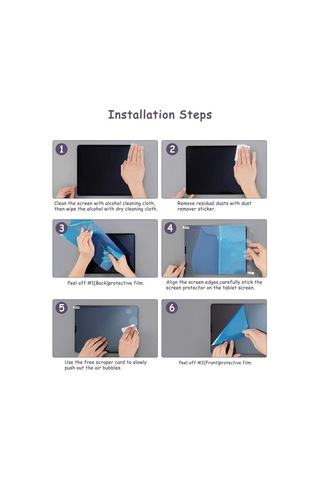 Galaxy Uyumlu Tab A7 10.4 T500 2020 Tablet Blue Nano Screen Protector