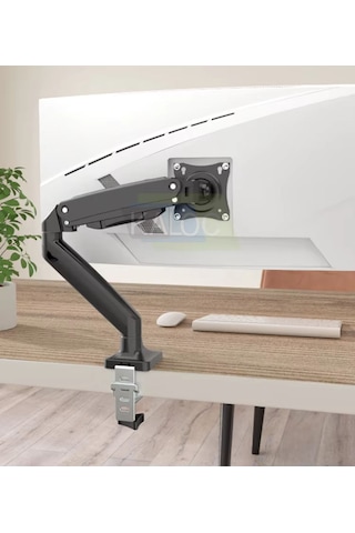 Klc-ds110 17"-35" Amortisörlü Monitör Masa Tutucu Kol Stand