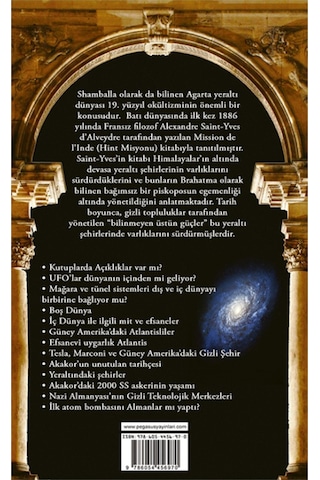 Agarta Ve Yeraltındaki Gizli Uygarlıklar 9786054456970