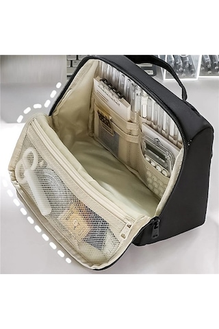 Maoyaya 9 Katmanlı Saklama Çantası Küçük Kalem Kutusu, Büyük Kapasiteli, Çok Renkli Çok Renkli