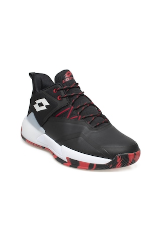 Lotto Nash Siyah Basketbol Erkek Ayakkabı Siyah