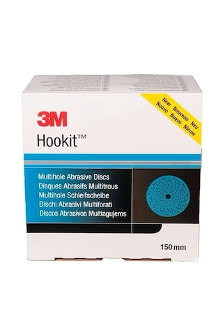 3m 51383 Hookit Mavi 325u Çok Delikli Disk Zımpara P600 100 Adet