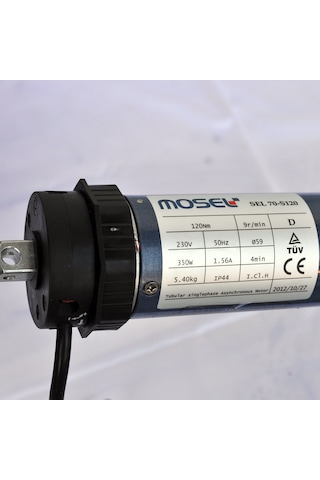 Mosel Sel-70 S 120 Nm Kendinden Alıcılı Tüp Motor