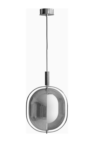 101 Copenhagen Pearl Pendant Chrome Opal Cam Japon Fener Esintili, Dekoratif Tasarım Sarkıt Aydınlatma Krom 2