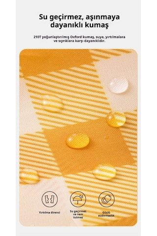 Novahub Desenli Şişme Koltuk, Baş Destekli Tek Kişilik Hava Yatağı, Kamp Ve Açık Hava Etkinlikleri İçin Taşınabilir Sarı, Küçük Ebatlı Sarı