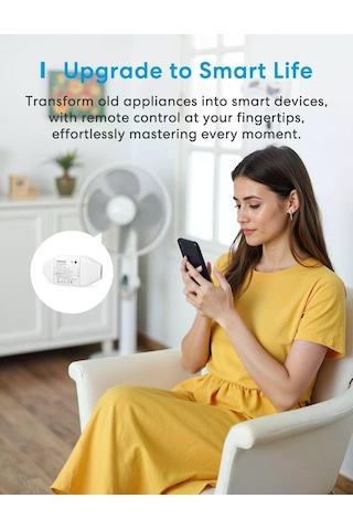 Meross Matter Akıllı Anahtar Mss715 Apple Home Destekli -