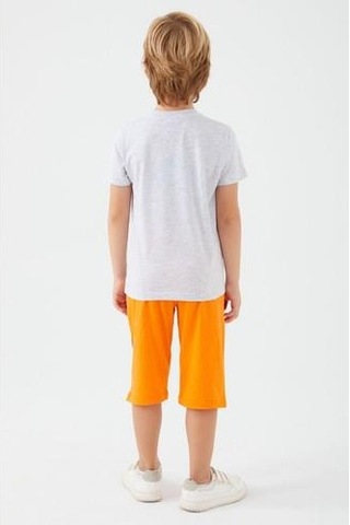 Avengers Erkek Çocuk Kapri Takım-Kar Melanj