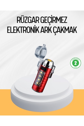 Hnrlıshp Çok Fonksiyonlu Elektrikli Çakmak El Feneri Özellikli