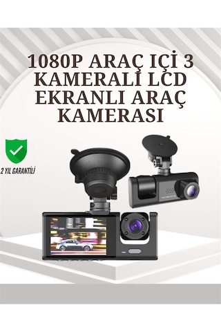 Ta-01 1080p Ön 720p Arka Ve İç Kamera Sistemli Dvr 20552639