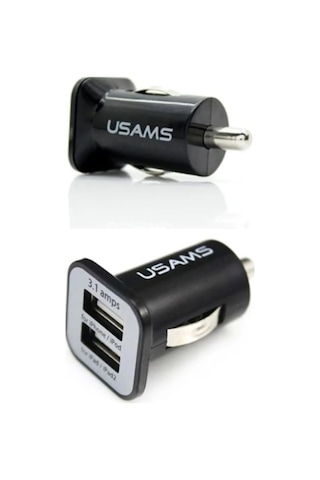 Usb Girişli Araç Çakmağından Şarj Soketi