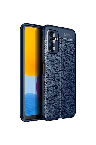 Zore Galaxy Uyumlu M52 Kılıf Niss Silikon Kapak - Lacivert Lacivert