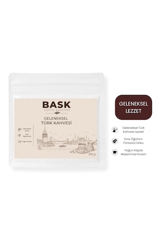 Bask Coffee Geleneksel Türk Kahvesi 250g