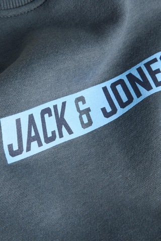 Jack & Jones Jjmunk Erkek Bisiklet Yaka Sweatshirt Rahat Günlük Mavi