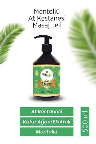 Tubalife Mentollü At Kestanesi Vücut Bakım Jeli 500 ML