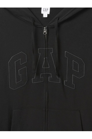 Gap V-frch Ft Heritage Logo Fz Erkek Sweatshirt-7988 Siyah