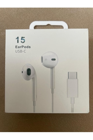 Apple Uyumlu İphone 15 Pro 15 Plus 15 Pro Max Uyumlu Type-c Kulaklık Tak Çalıştır Bluetooth Gerektirmez