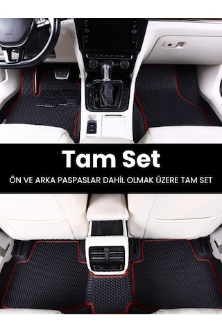 Volvo Xc70 2007-2016 Uyumlu Eva Paspas Tam Set Oto Paspas,araca Özel,tam Koruma,kolay Montaj 551
