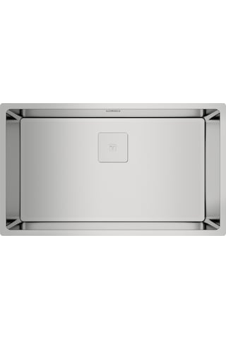 Teka Fle x linea Rs15 71.40 Tek Hazneli Tezgahüstü/Tezgahasıfır (Flush) Tezgahaltı Paslanmaz Çelik Eviye - 115000011